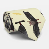 黄色こうもり ネクタイ (ロール)
