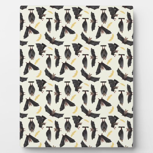 黄色こうもり フォトプラーク (正面)