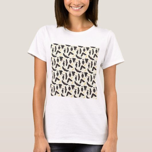 黄色こうもり Tシャツ (正面)