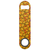 黄色で咲くオプンティア スピード栓抜き (正面)