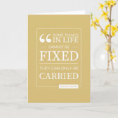 黄色で固定できないカード カード (黄色い花)