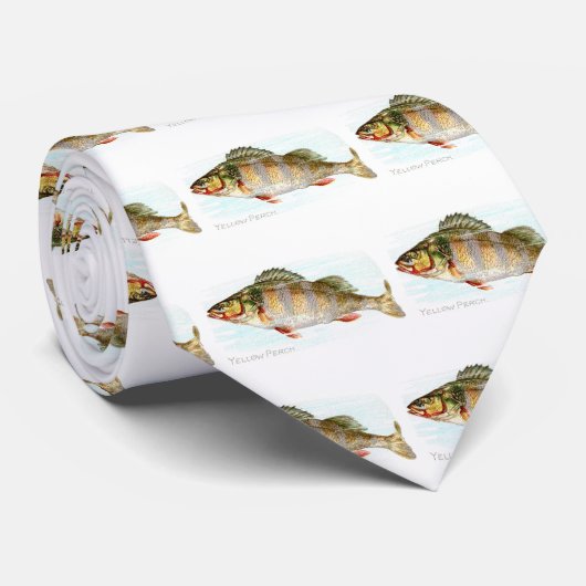 黄色とまり木 ネクタイ (ロール)