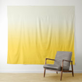 黄色とアイボリーのグラデーショグラデーションンの背景 タペストリー (インサイチュ(横))