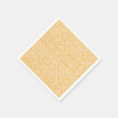 黄色とオラの混鮮やか合した丸い絨毯 スタンダードカクテルナプキン (角)