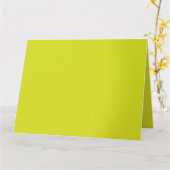 黄色とオレンジの幾何学的な形状が並んでいる カード (黄色い花)