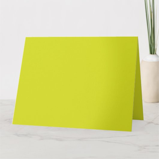 黄色とオレンジの幾何学的な形状が並んでいる カード (正面)