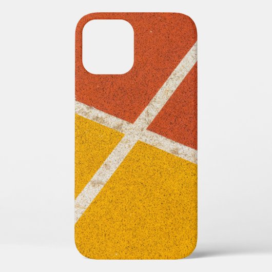 黄色とオレンジの床 Case-Mate iPhoneケース (裏面)