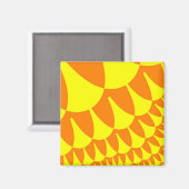 黄色とオレンジはかりで測色 マグネット (正面/裏面)