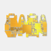 黄色とオレンジ色の四角形の優先ボックス フェイバーボックス (折り畳みなし)