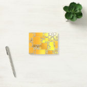 黄色とオレンジ色の四角形のPost Itノート ポストイット (オフィス)