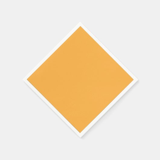 黄色とオレンジ色の色合いが混ざり合うと振動が発生する スタンダードカクテルナプキン (角)