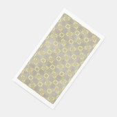 黄色とグレーの抽象芸術正方形パターン (コーナー)