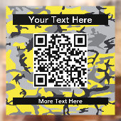 黄色とゲイ迷彩、軍隊、陸軍 ウィンドウサイン (シート2)