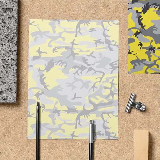 黄色とゲイ迷彩、軍隊、陸軍 チラシ