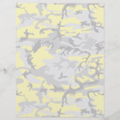 黄色とゲイ迷彩、軍隊、陸軍 チラシ (正面)