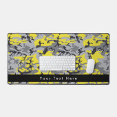 黄色とゲイ迷彩、軍隊、陸軍 デスクマット (キーボード&マウス)