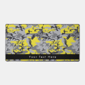 黄色とゲイ迷彩、軍隊、陸軍 デスクマット (正面)