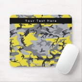 黄色とゲイ迷彩、軍隊、陸軍 マウスパッド (マウス)