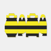 黄色とストライプの黒 フェイバーボックス (折り畳みなし)