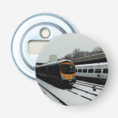 黄色とターコイズ 栓抜き (正面)