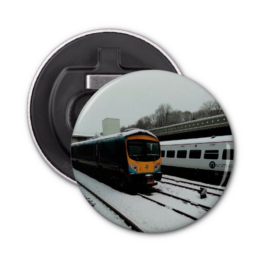 黄色とターコイズ 栓抜き (正面)