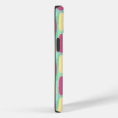 黄色とピンクの楕円 Case-Mate iPhoneケース (裏面 / 右)