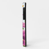黄色とピンクの花柄 Case-Mate iPhoneケース (裏面/左)