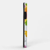 黄色とピンクの花柄 Case-Mate iPhoneケース (裏面/右)