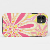 黄色とピンクの花 Case-Mate iPhoneケース (裏面(横))