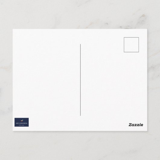 黄色とピンク ポストカード (裏面)