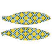 黄色とベビーブルートレリス、ラティス、クローバー バスケットボール (パネル)