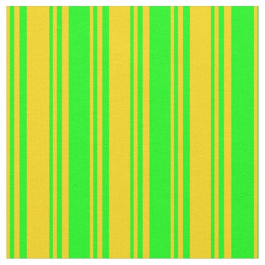 黄色とライムパターン ファブリック (クローズアップ)