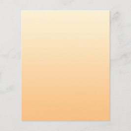 黄色と桃のグラデーション チラシ