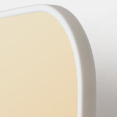 黄色と桃のグラデーション ピックルボールラケット (左詳細)