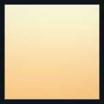 黄色と桃のグラデーション フォトプリント          <br><div class="desc">黄色とピーチグラデーション。</div>