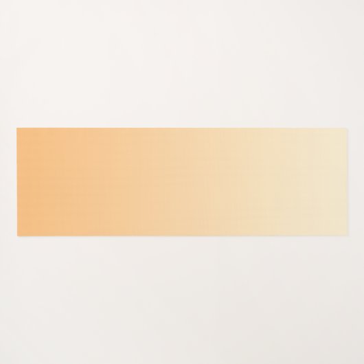 黄色と桃のグラデーション ヨガマット (裏面(横))