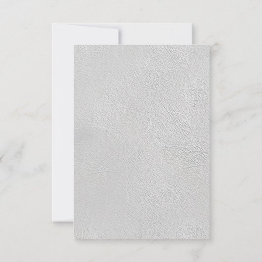 黄色と灰色の植物のおもしろいで表葉現する 出欠カード (裏面)