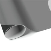 黄色と灰色の水玉模様 ラッピングペーパー (ロールコーナー)