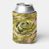 黄色と灰色の芸術的バラ 缶クーラー (缶裏面)