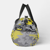 黄色と灰色の迷彩、軍隊、陸軍 ダッフルバッグ (右)