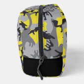 黄色と灰色の迷彩、軍隊、陸軍 ドップキット (右)