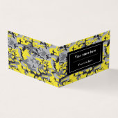 黄色と灰色の迷彩、軍隊、陸軍 名刺 (外部)