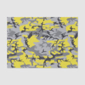 黄色と灰色の迷彩、軍隊、陸軍 薄葉紙 (正面)