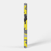 黄色と灰色の迷彩、軍隊、陸軍 SAMSUNG GALAXYケース (右側面)