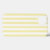 黄色と白のキャンデストライプィーケースマテiPhone ca Case-Mate iPhoneケース (裏面 (横))
