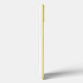 黄色と白のキャンデストライプィーケースマテiPhone ca Case-Mate iPhoneケース (裏面 / 右)