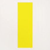 黄色と白のストライプのヨガマットあなたの流れ！ ヨガマット (裏面)