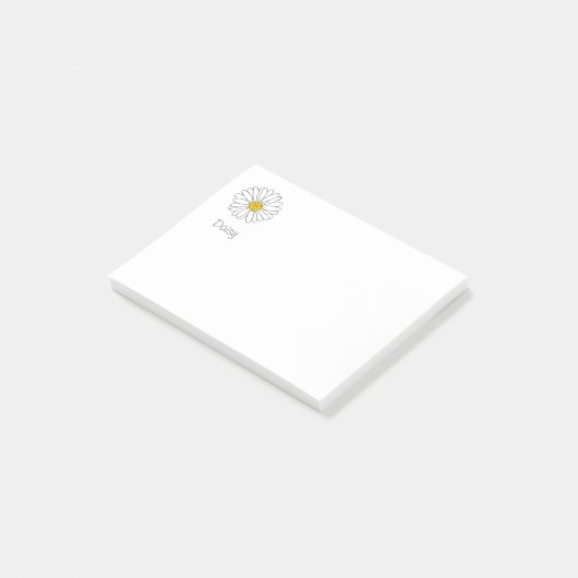 黄色と白のデイジーのポストイットに関するメモ ポストイット (アングル)