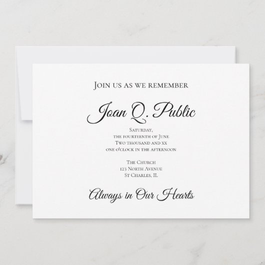 黄色と白のデイジーの花のお祝い 招待状 (裏面)