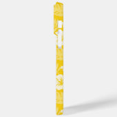 黄色と白のハイビスカスの花 Case-Mate iPhoneケース (裏面 / 左)